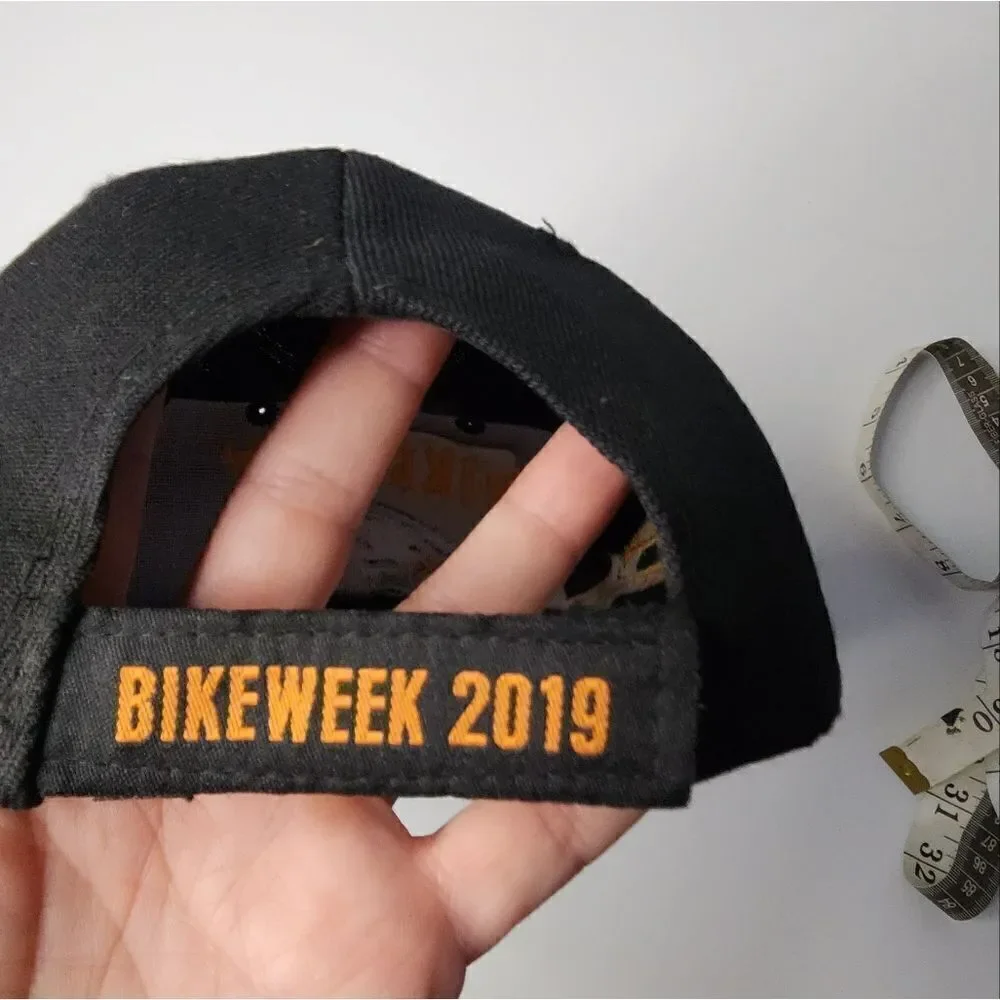 Myrtle Beach 80th Annual Bike Week 2019 Adjustable Black Baseball Hat Cap New